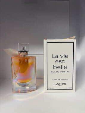 Lancome La Vie Est Belle Soleil Cristal EDP new in Tester Box